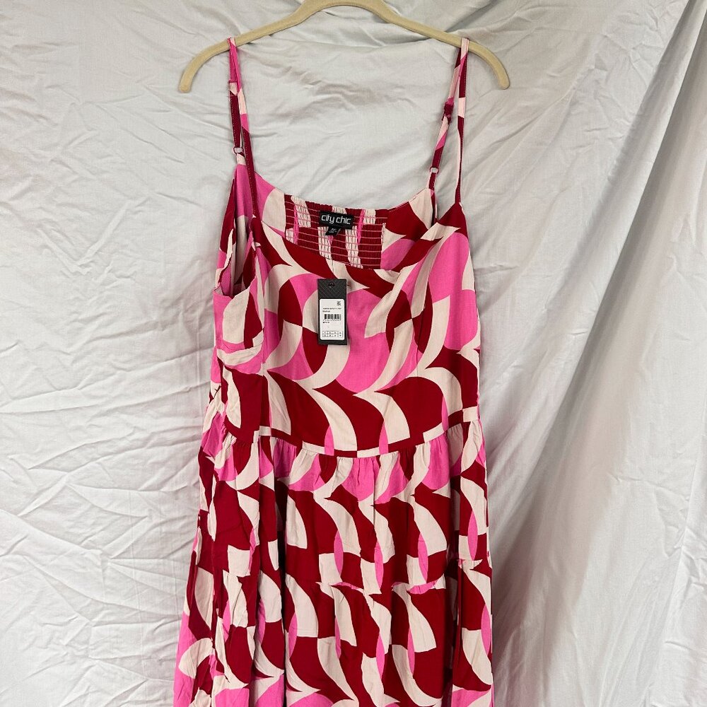 CITY CHIC Women's Mystic Print Dress - Size XXL - Picture 6 of 13
